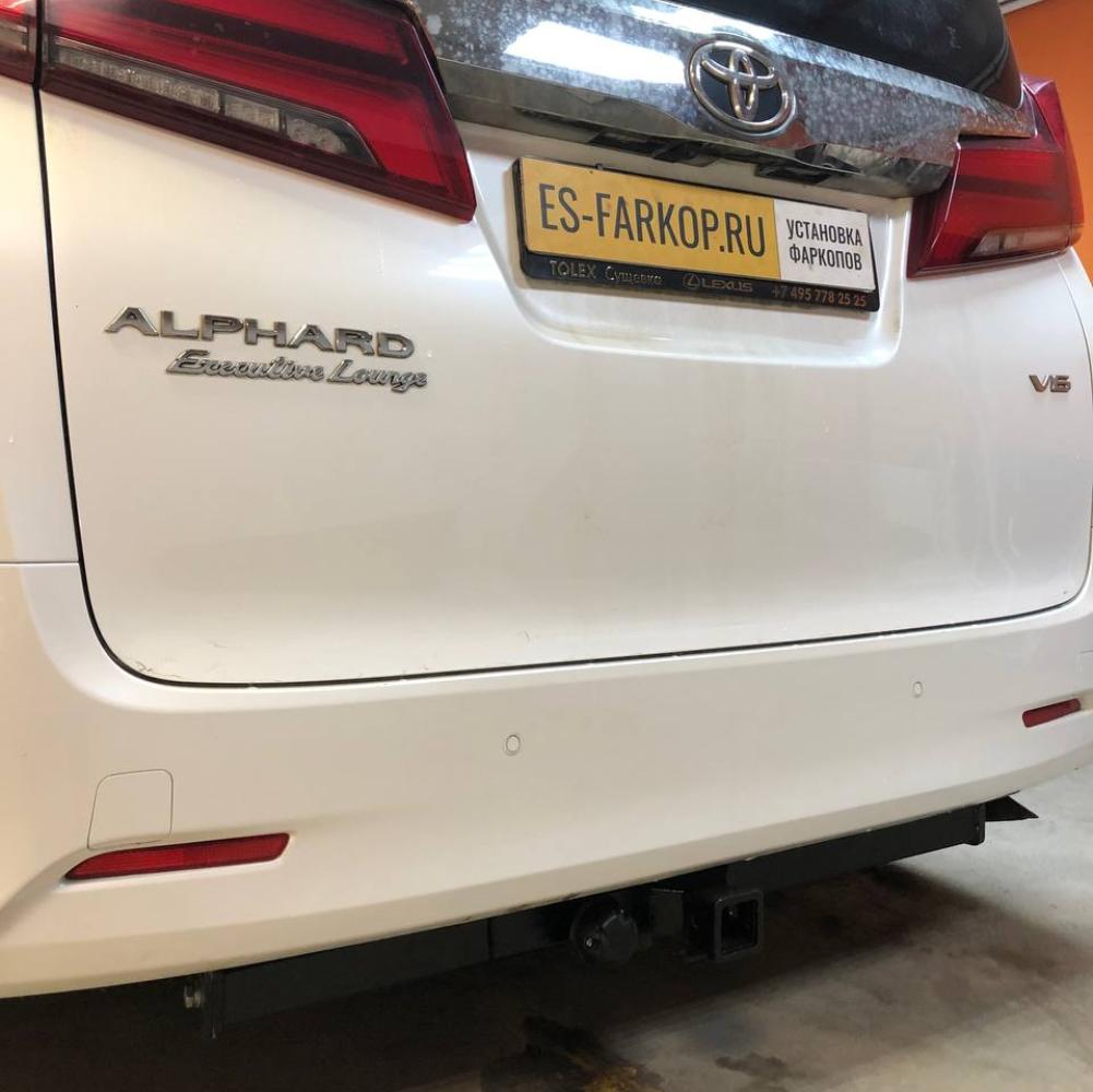 Фаркоп Toyota Alphard H30 (Minivan)  2015->>> Halty TAlp15-v2